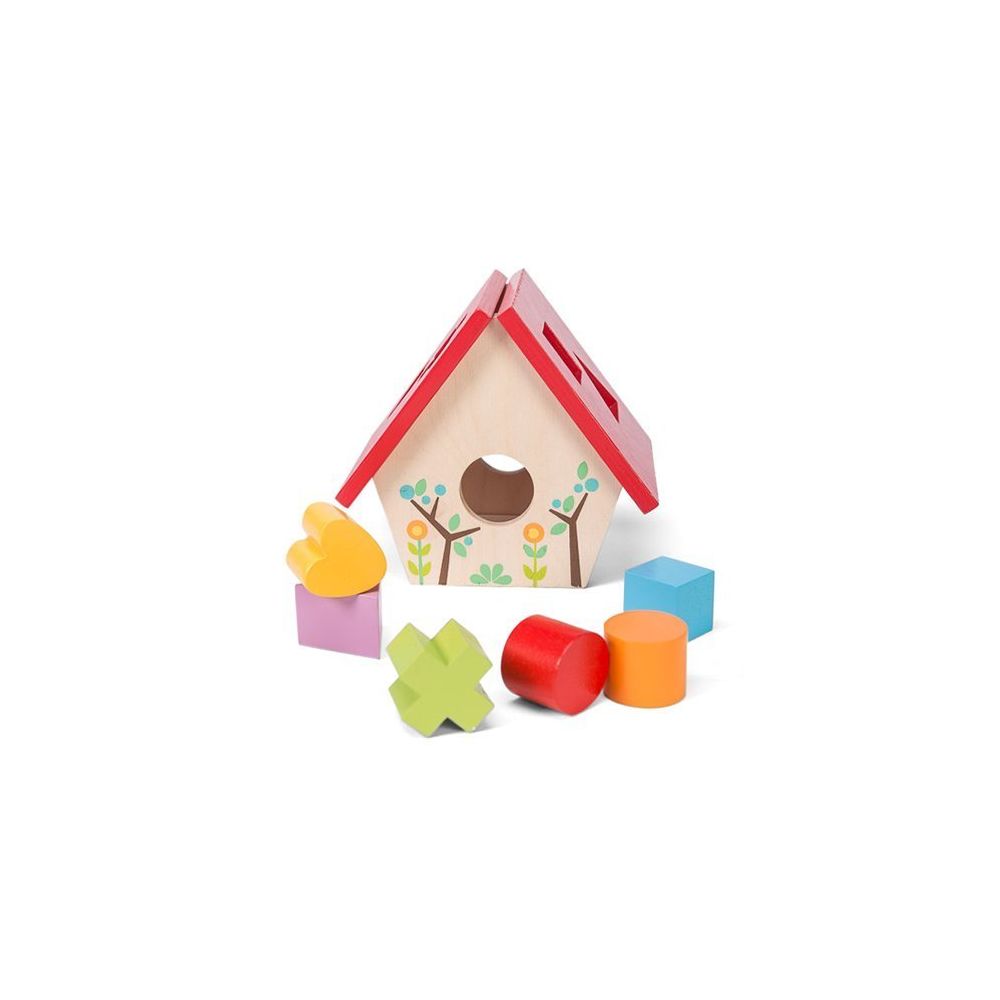 Le Toy Van - Mon petit nichoir - boîte à formes - Jeux d'éveil