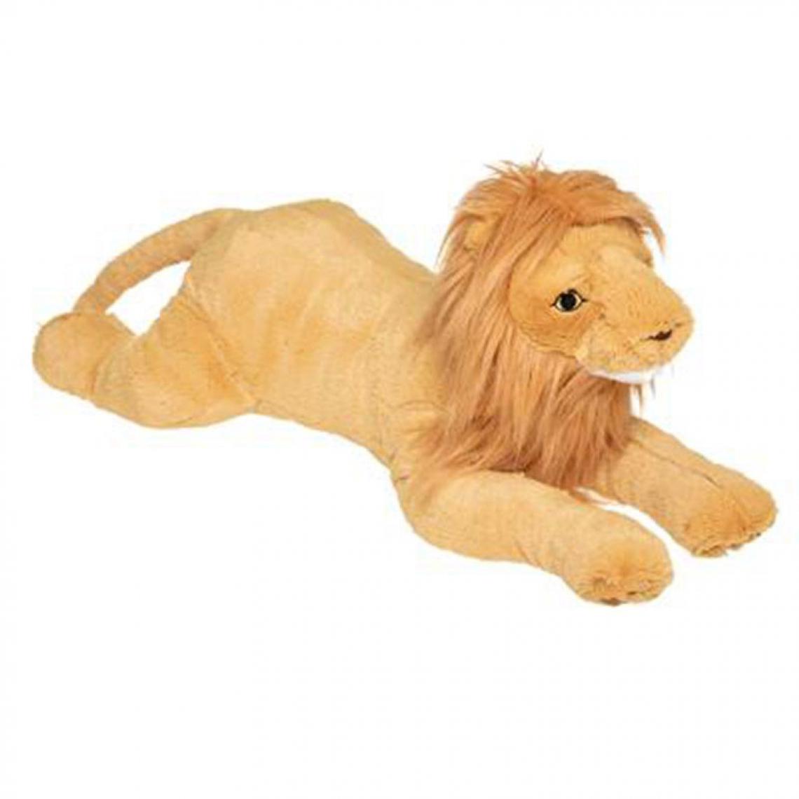 Pp No Name - Peluche Enfant XL Lion 70cm Jaune Ocre - Doudous