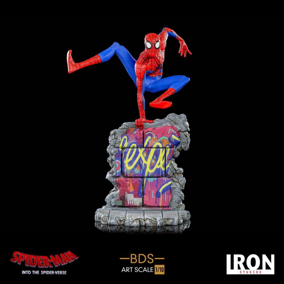Iron Studio - Spider-Man : New Generation - Statuette BDS Art Scale Deluxe 1/10 Peter B. Parker 21 cm - Films et séries
