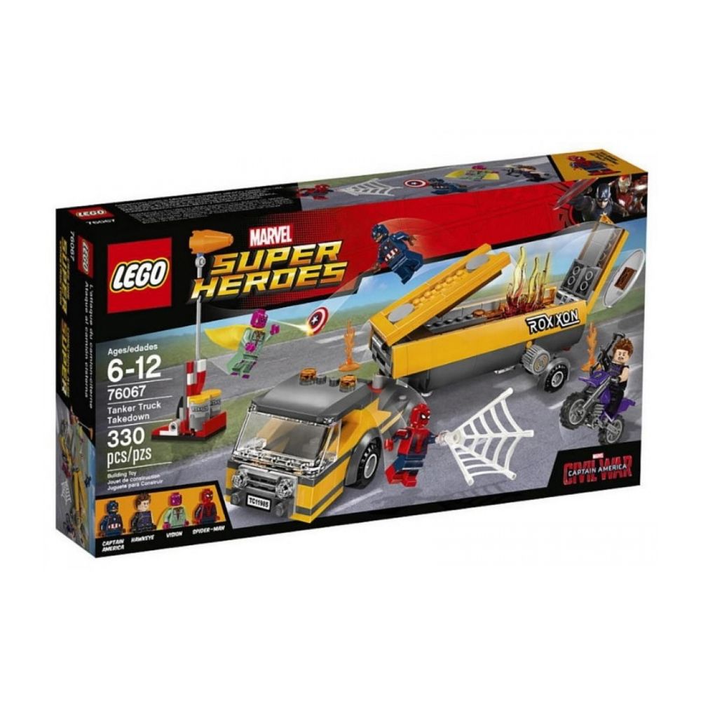 Lego - 76067 Le demontage du camion-citerne, LEGO(r) Super Heroes - Briques Lego