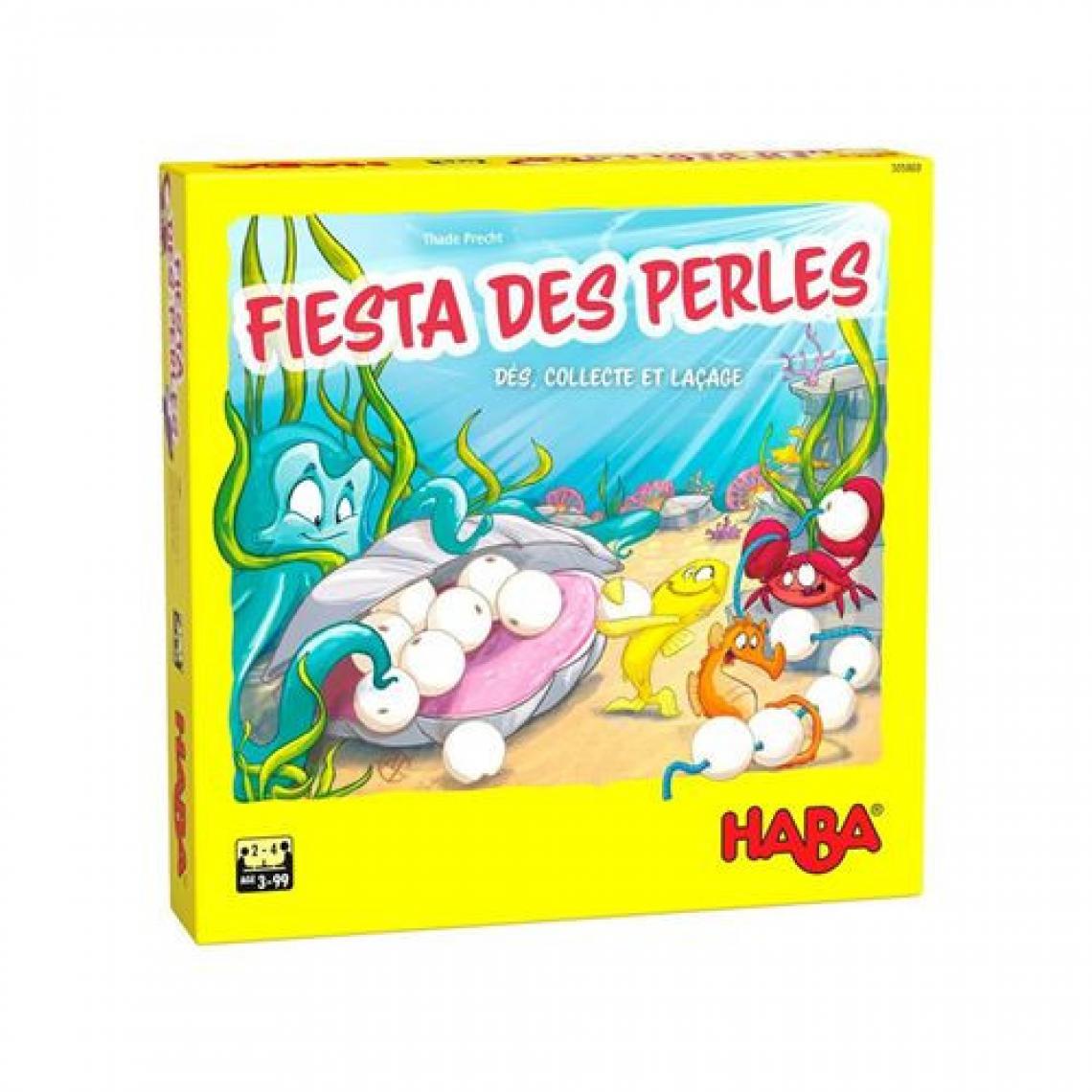 Haba - Jeu de société Haba Fiesta des perles - Les grands classiques