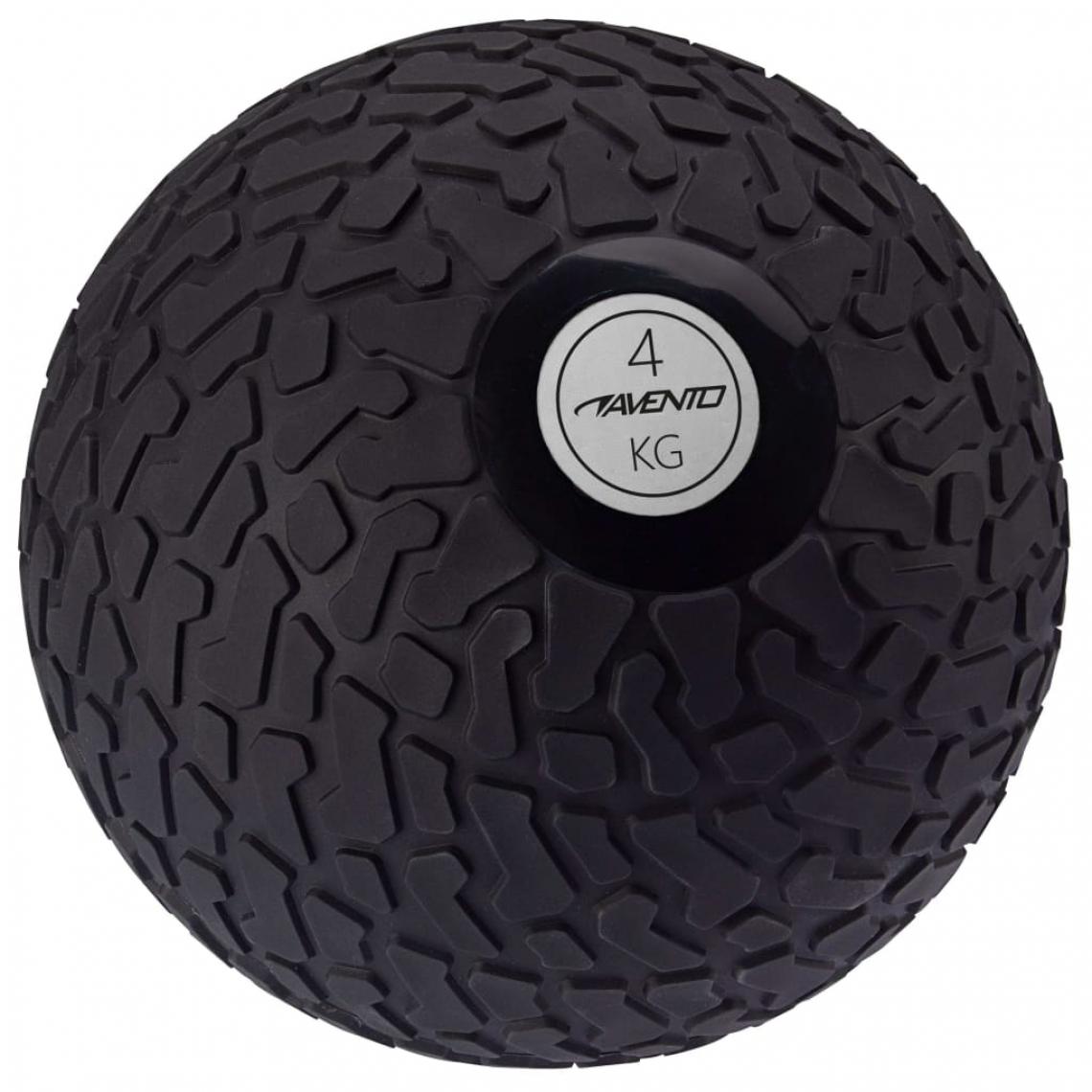Avento - Avento Balle texturée 4 kg Noir - Jeux de balles