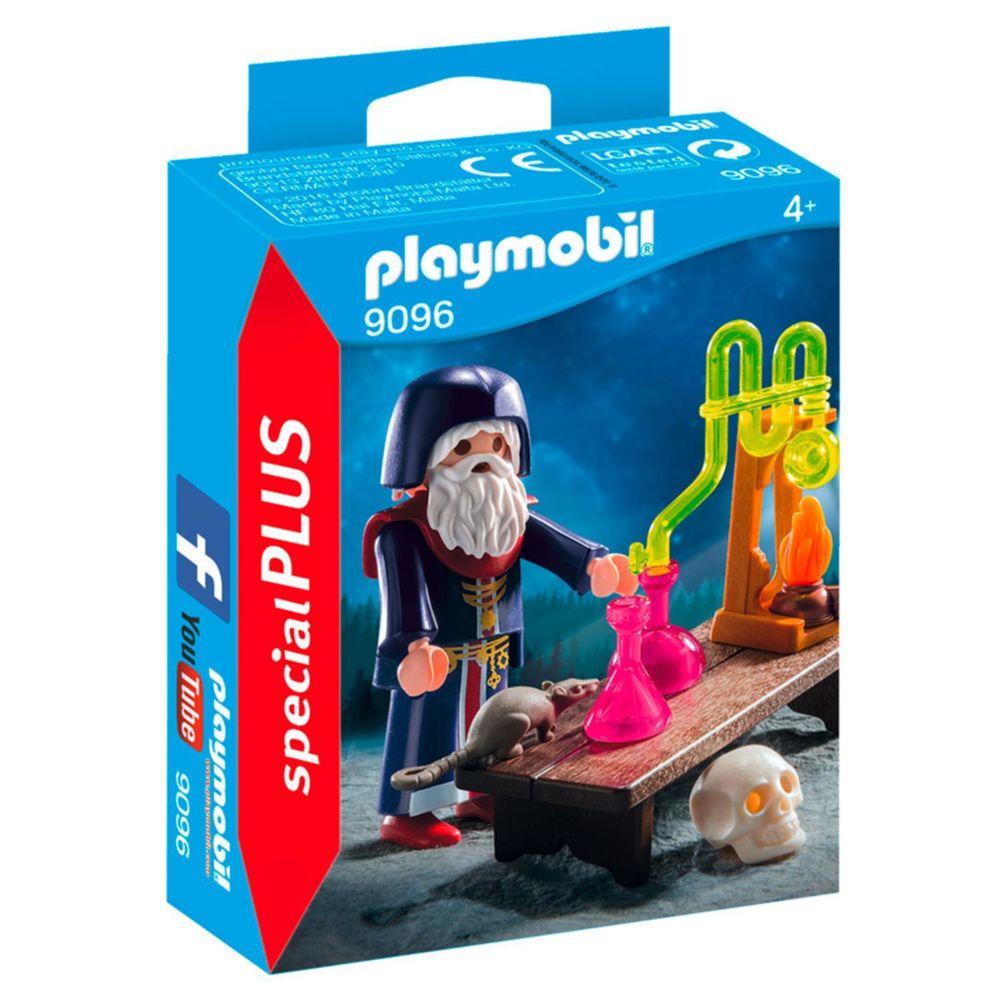 Playmobil - PLAYMOBIL 9096 Special Plus - Alchimiste avec acessoires - Playmobil