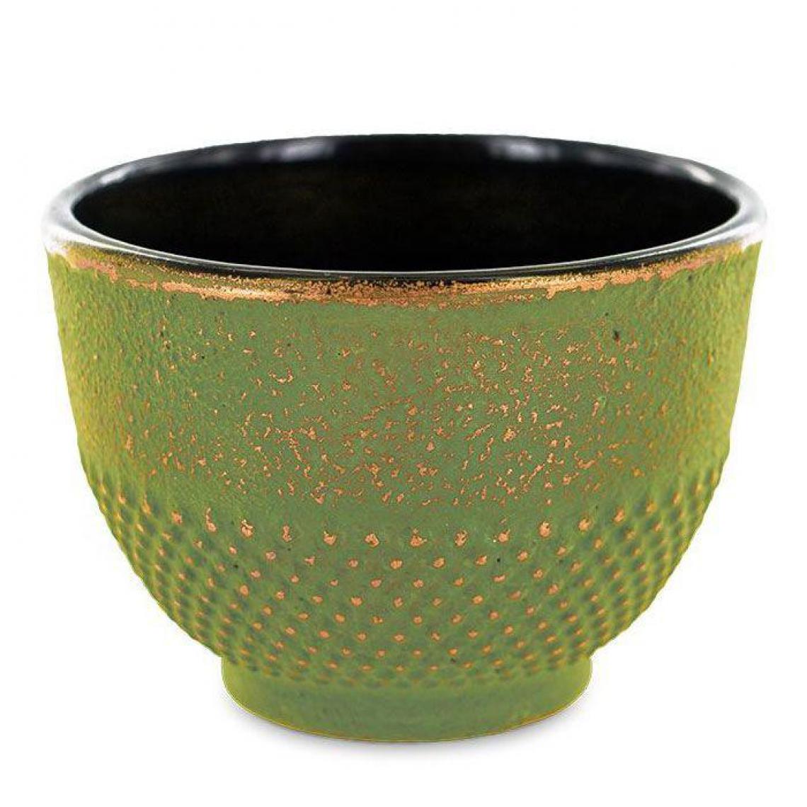 Aromandise - Tasse en fonte vert et bronze - 0,15 L - Kits créatifs