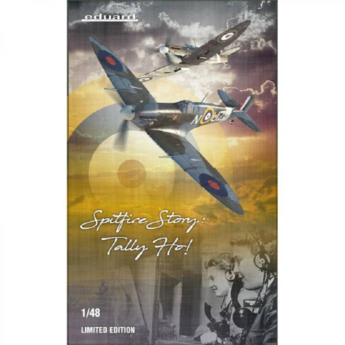 Ebbro - Maquette Avion Spitfire Story: Tally Ho ! - Avions