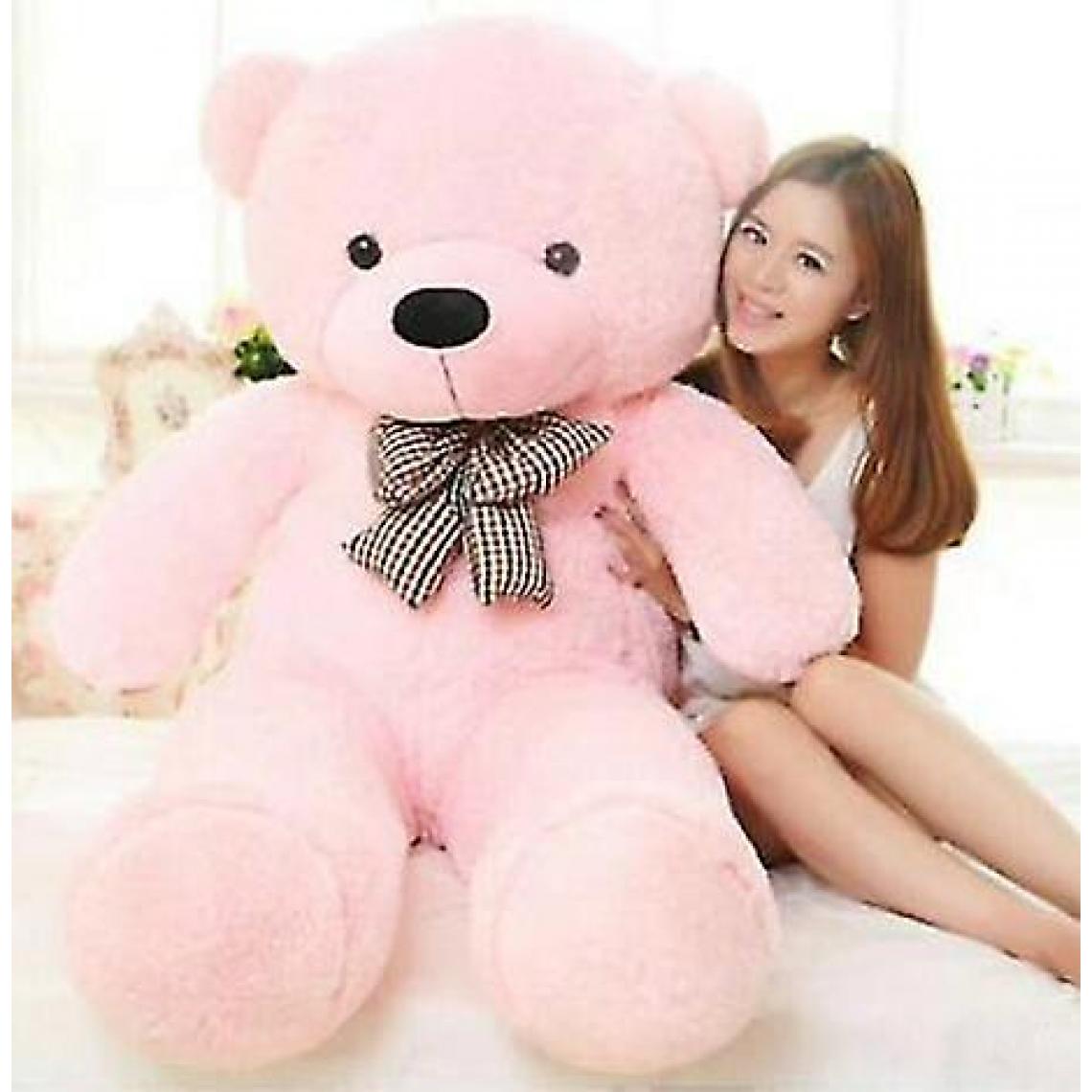 Universal - Pink Stuffed Giant Teddy Bear Plush Toy(60cm) - Animaux