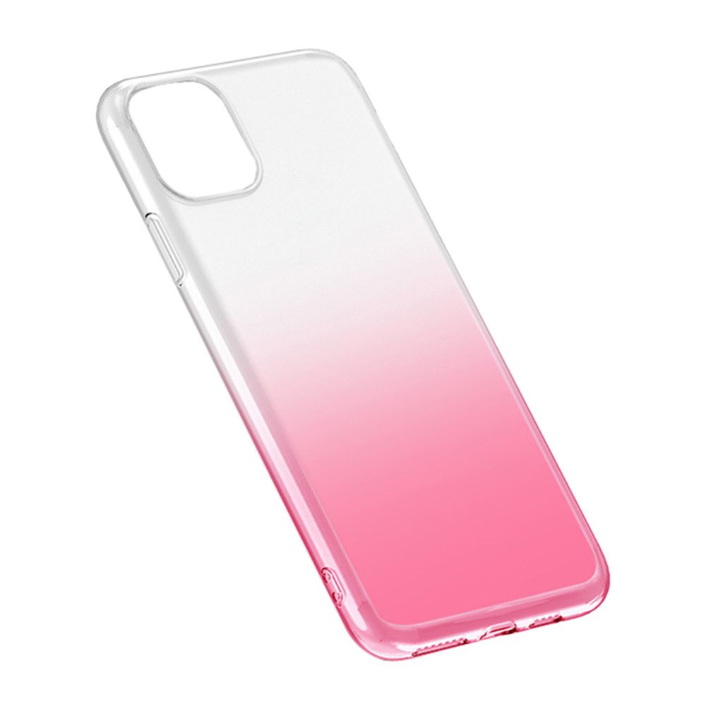 marque generique - Etui de protection arrière de couleur dégradé souple pour Iphone11 Rose - Jeux éducatifs