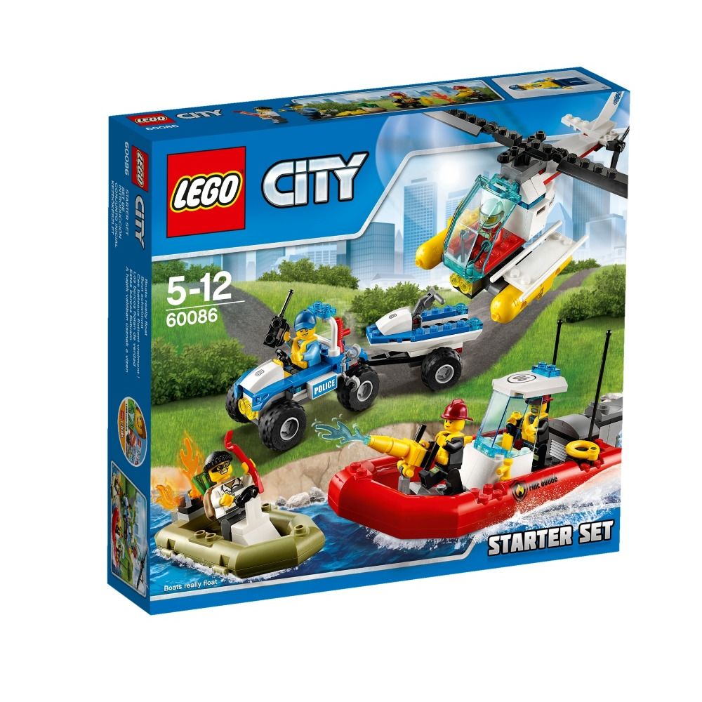Lego - LEGO® City - Ensemble de démarrage LEGO® City - 60086 - Briques Lego