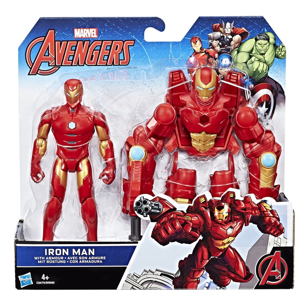 Hasbro - Iron man avec son armure - C0479EU40 - Films et séries
