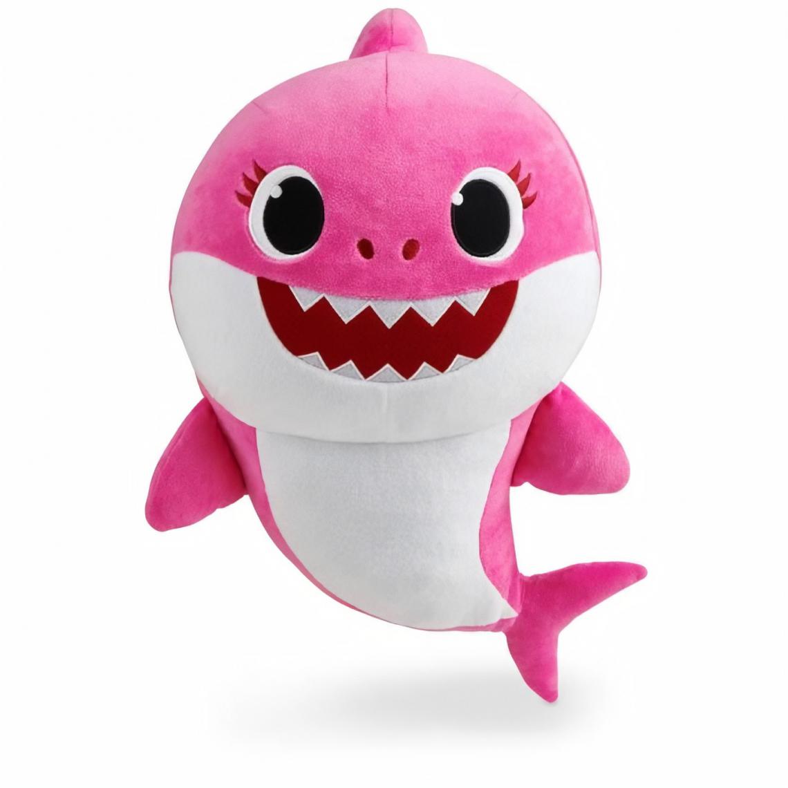 Splash Toys - BABY SHARK PELUCHE MUSICALE 30 CM ROSE - Héros et personnages