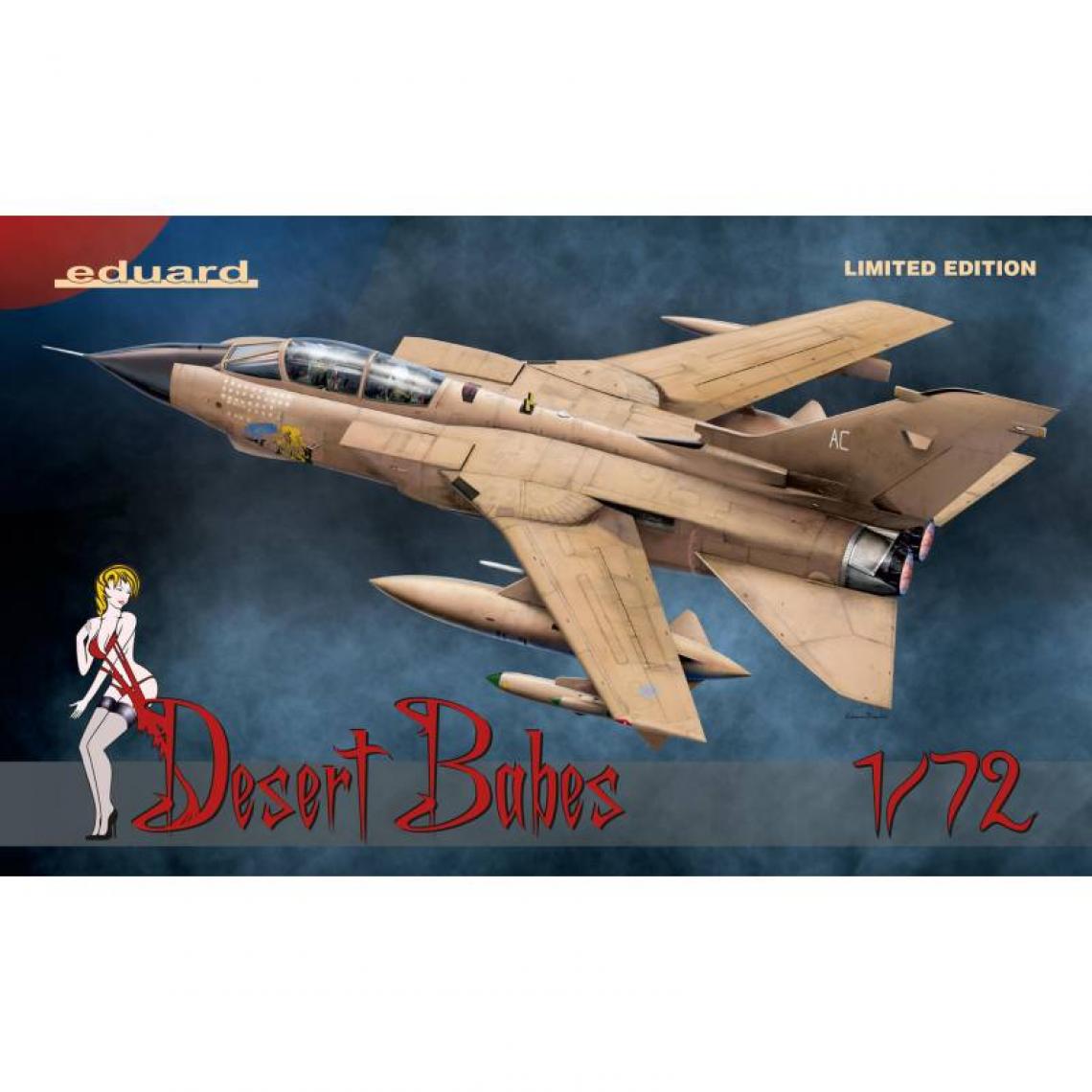 Ebbro - Maquette Avion Desert Babes Limited Edition - Avions