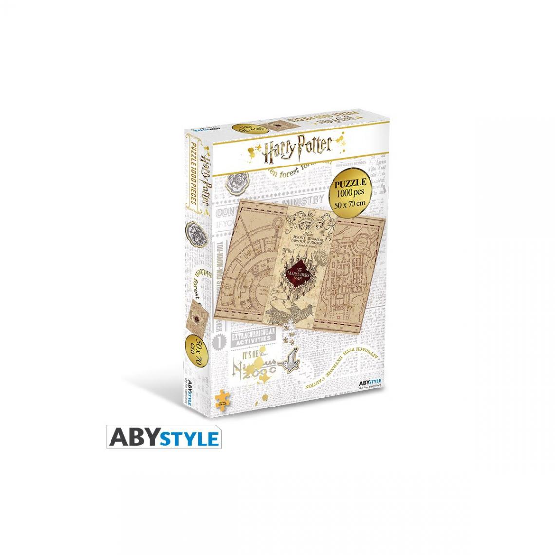 Abystyle - Puzzle Carte du maraudeur 1000 pcs - Animaux
