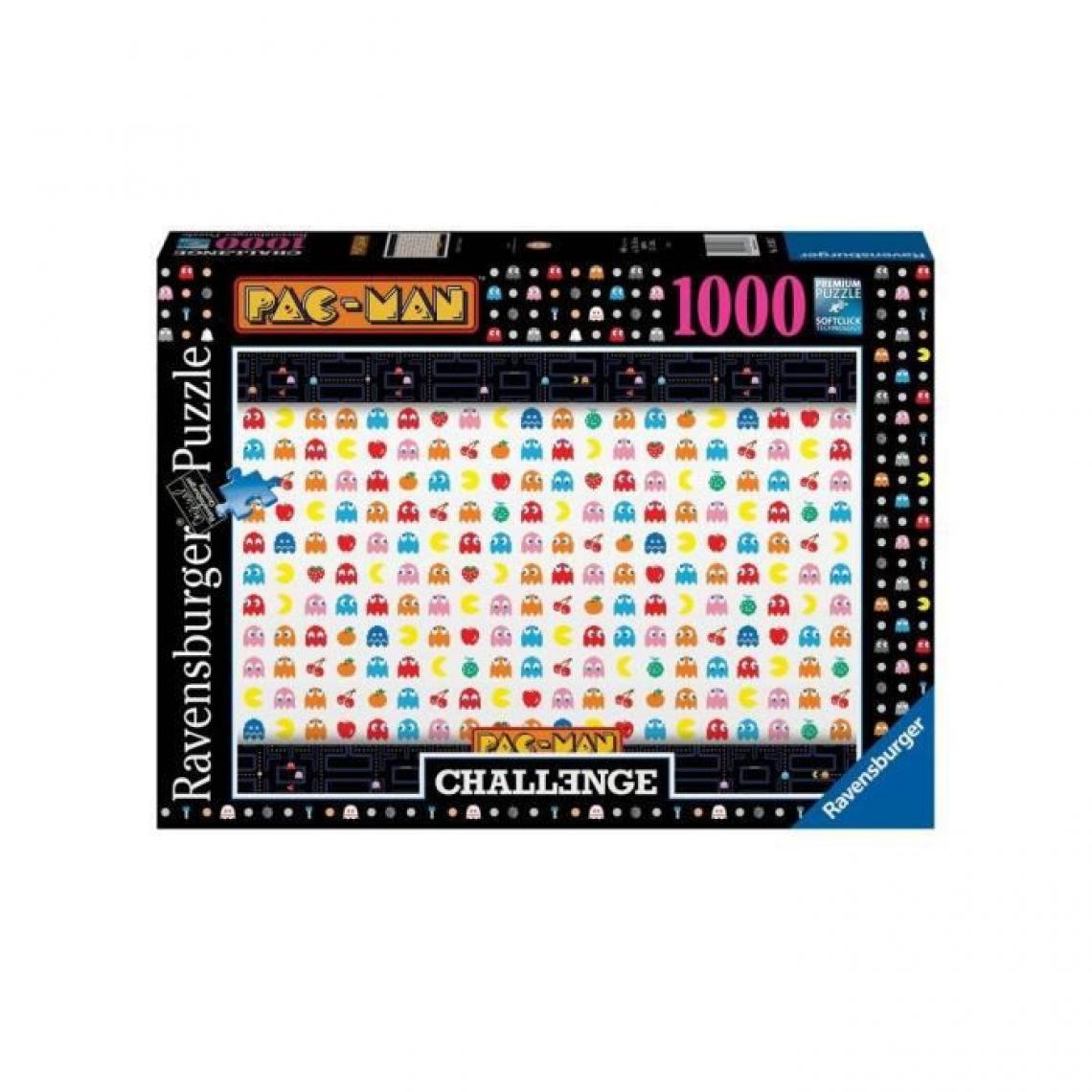 Ravensburger - PAC-MAN - Puzzle 1000 pieces - Pac-Man Challenge Puzzle - Ravensburger - Jeux d'adresse
