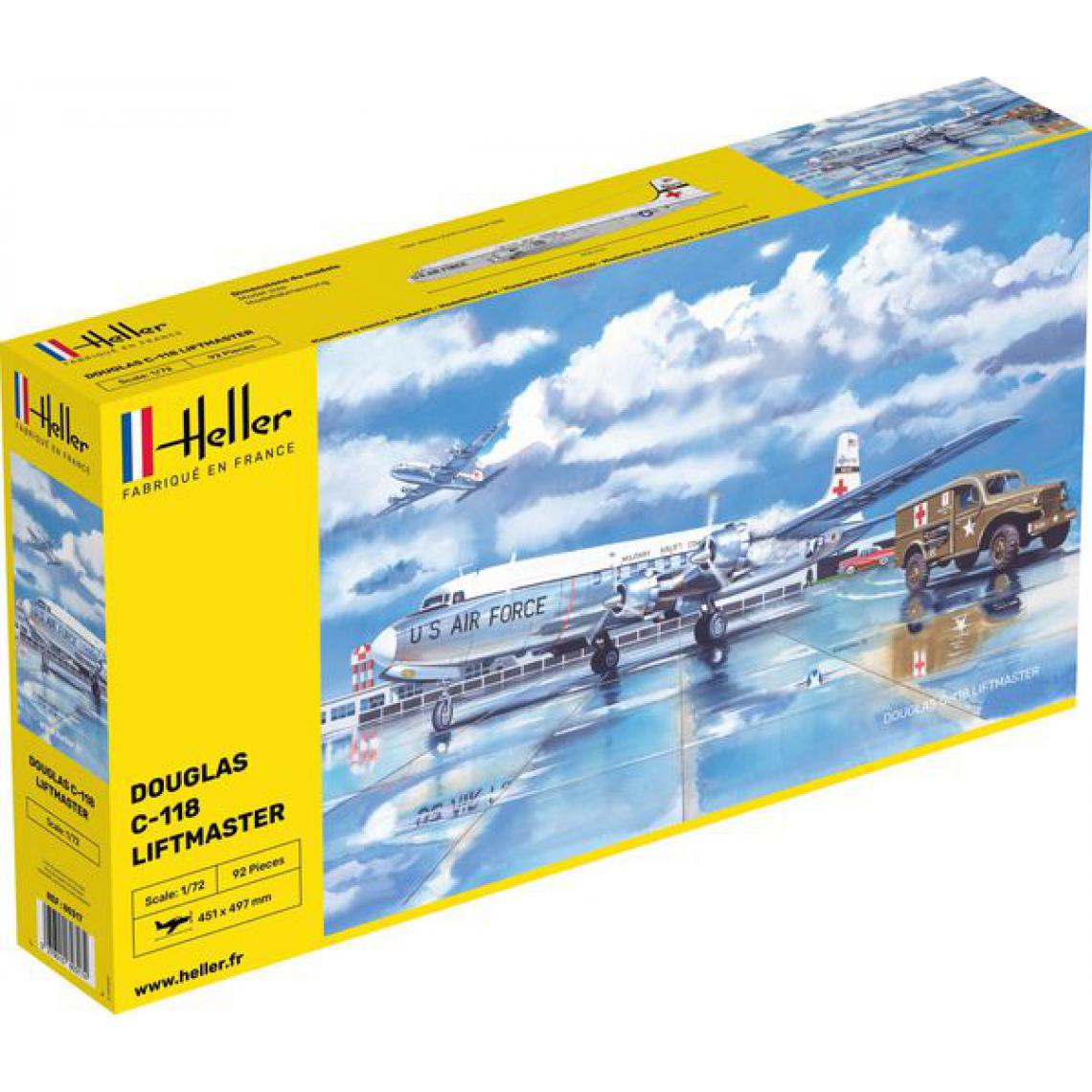 Heller - C-118 LIFTMASTER - 1:72e - Heller - Accessoires et pièces