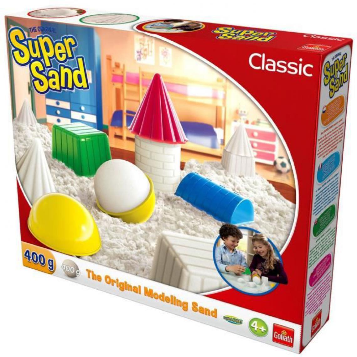 Icaverne - JEU DE SABLE A MODELER - Super Sand Classic - Loisir créatif - Sable a modeler - Jeux éducatifs