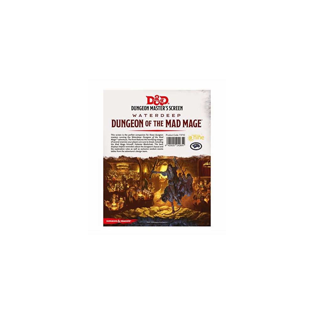 Gale Force Nine - Dungeons & Dragons - Dungeon of The Mad Mage DM Screen - Jeux d'adresse