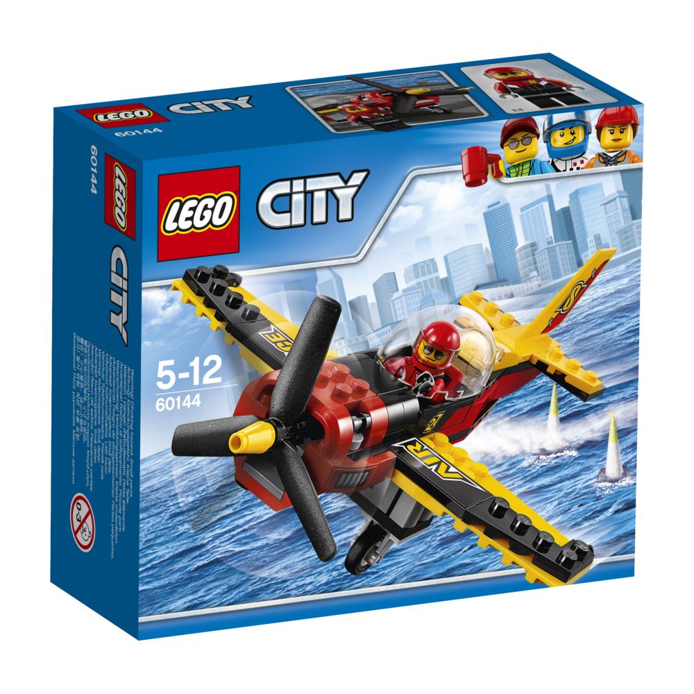 Lego - L'avion de course - 60144 - Briques Lego