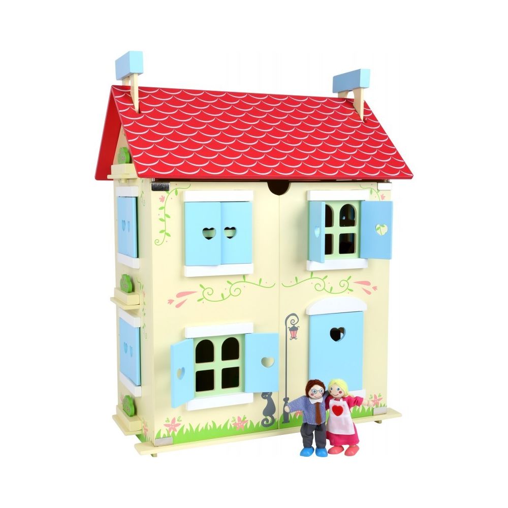 Small Foot Company - Maison de poupée avec toit amovible - Maisons de poupées