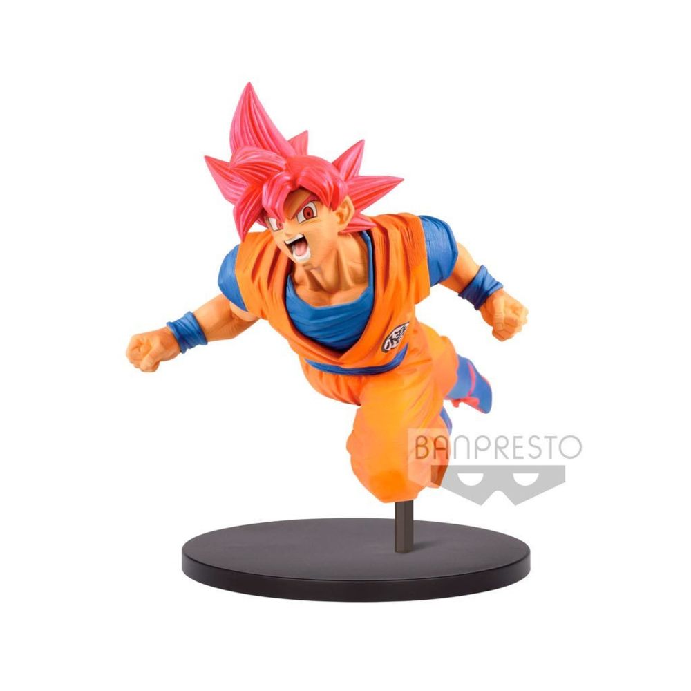 marque generique - BANPRESTO - Dragon Ball Super Son Goku Fes Super Saiyan God figure 15cm - Heroïc Fantasy