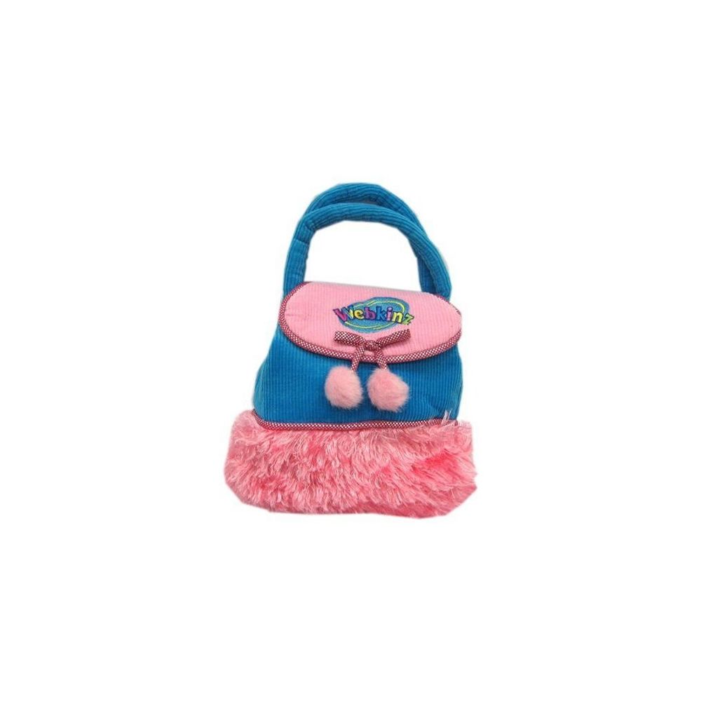 Ganz - Webkinz Purse Turquoise Blue and Pink 8 - Peluches interactives