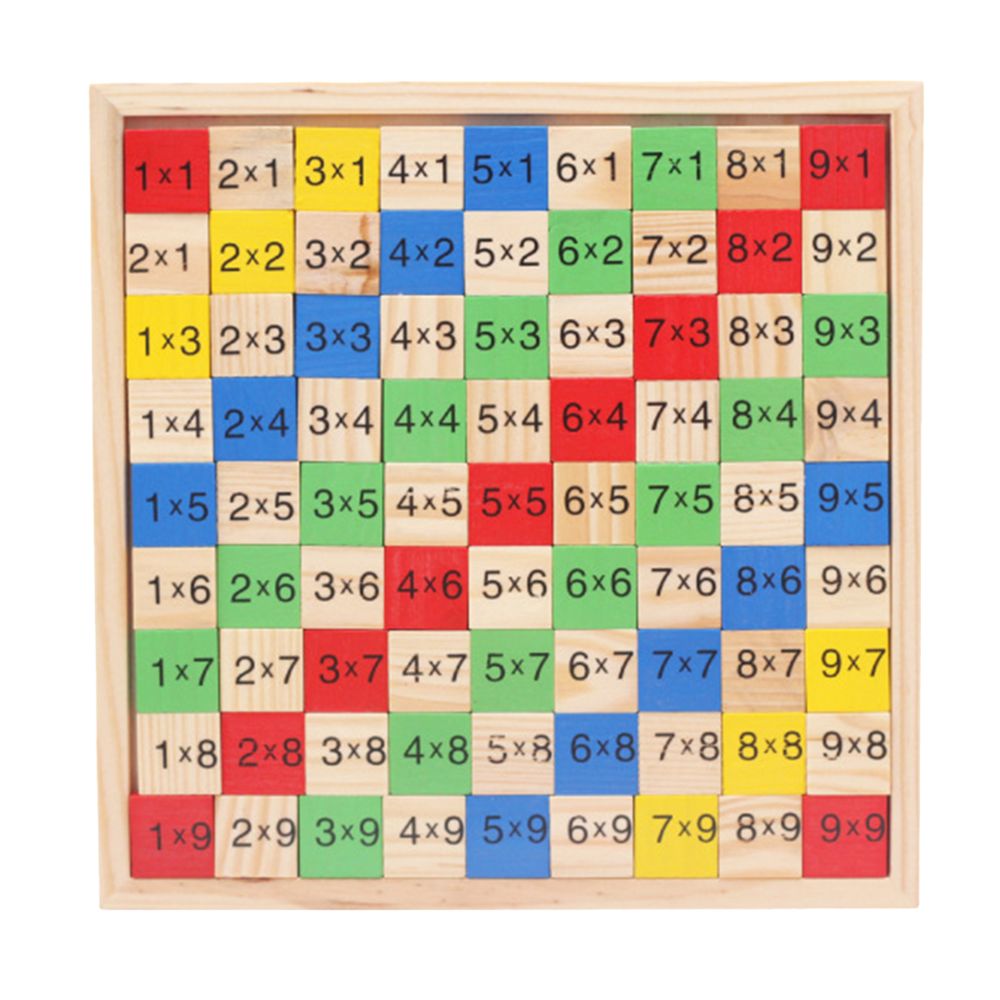 marque generique - Table de multiplication Block Toy - Jeux d'éveil