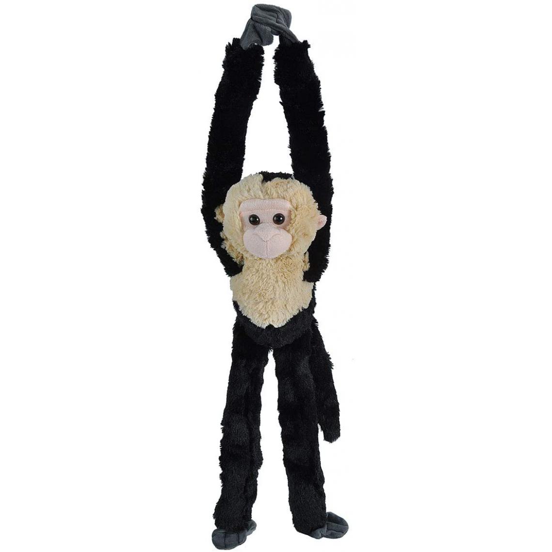 Wild Republic - peluche singe Capucin de 50 cm noir - Animaux
