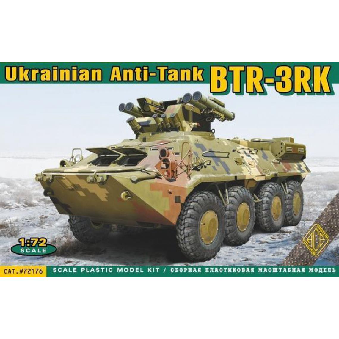 Ace - BTR-3RK Ukrainian anti-tank vehicle - 1:72e - ACE - Accessoires et pièces