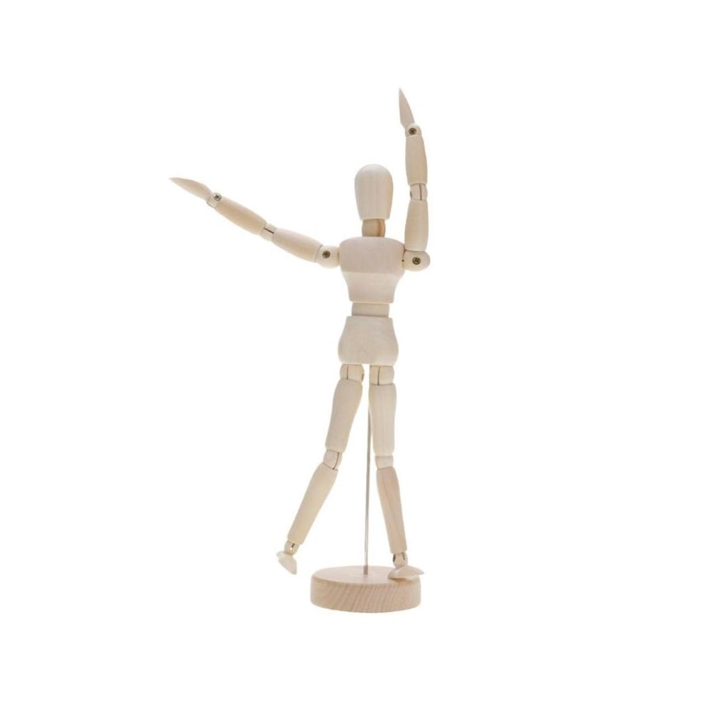 Wewoo - Poupée articulée modèle de croquis d'art de marionnettes en boistaille 16 pouces - Accessoires et pièces