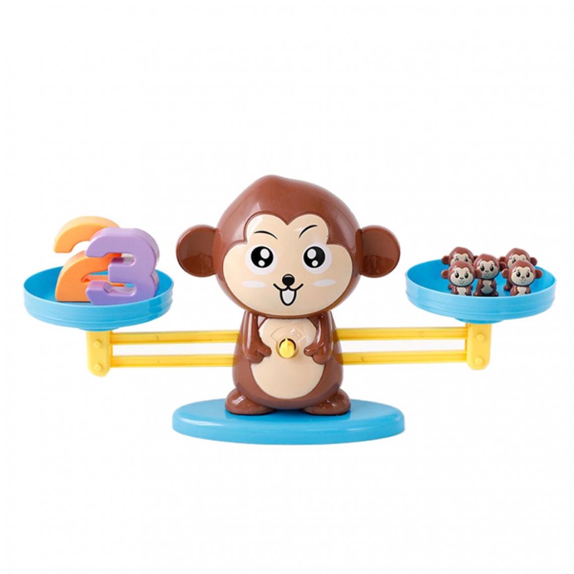 marque generique - balance balance jouet pour math additionnel soustraction précoce enseignement singe - Jeux éducatifs