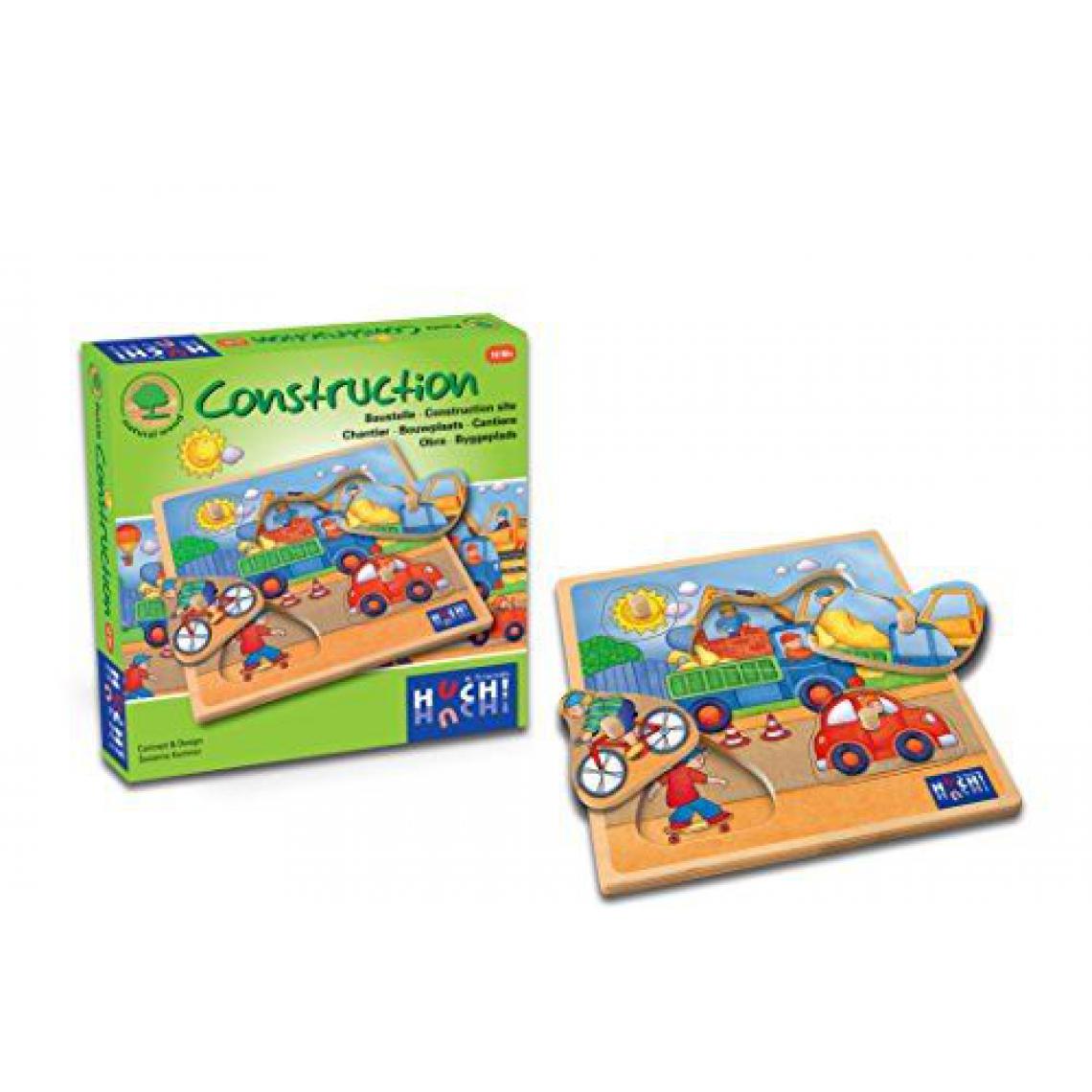 Huch & Friends - Huch & Friends 878205 – Construction, puzzle Cadre - Animaux