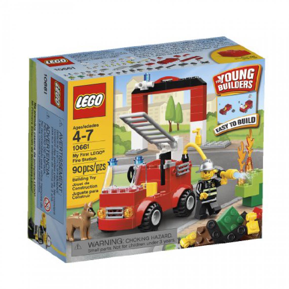 Lego - LEgO Bricks & More Ma première caserne de pompiers 10661 - Briques et blocs