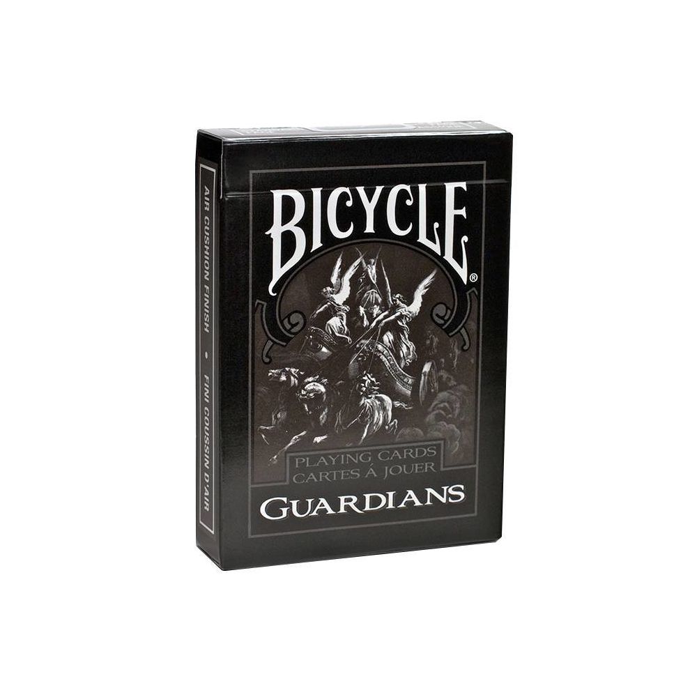 Bicycle Cards - Bicycle ""GUARDIANS""- jeu de 54 cartes cartonnées plastifiées - format poker - 2 index standards - Jeux de cartes