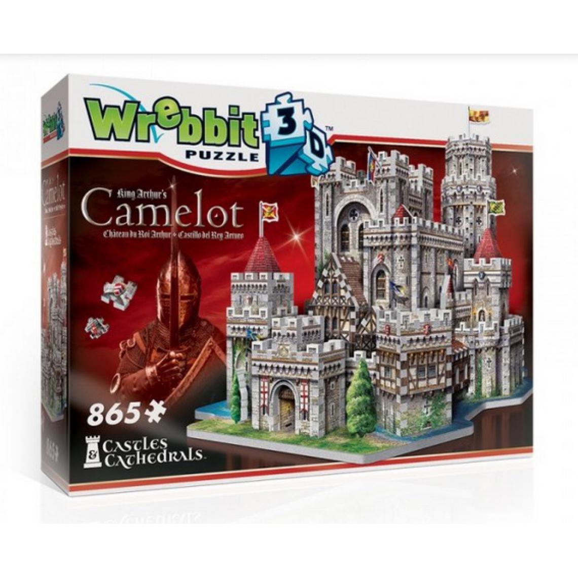 Wrebbit - Wrebbit Castles & Cathedrals - Puzzle 3D King Arthurs Camelot - Puzzles 3D