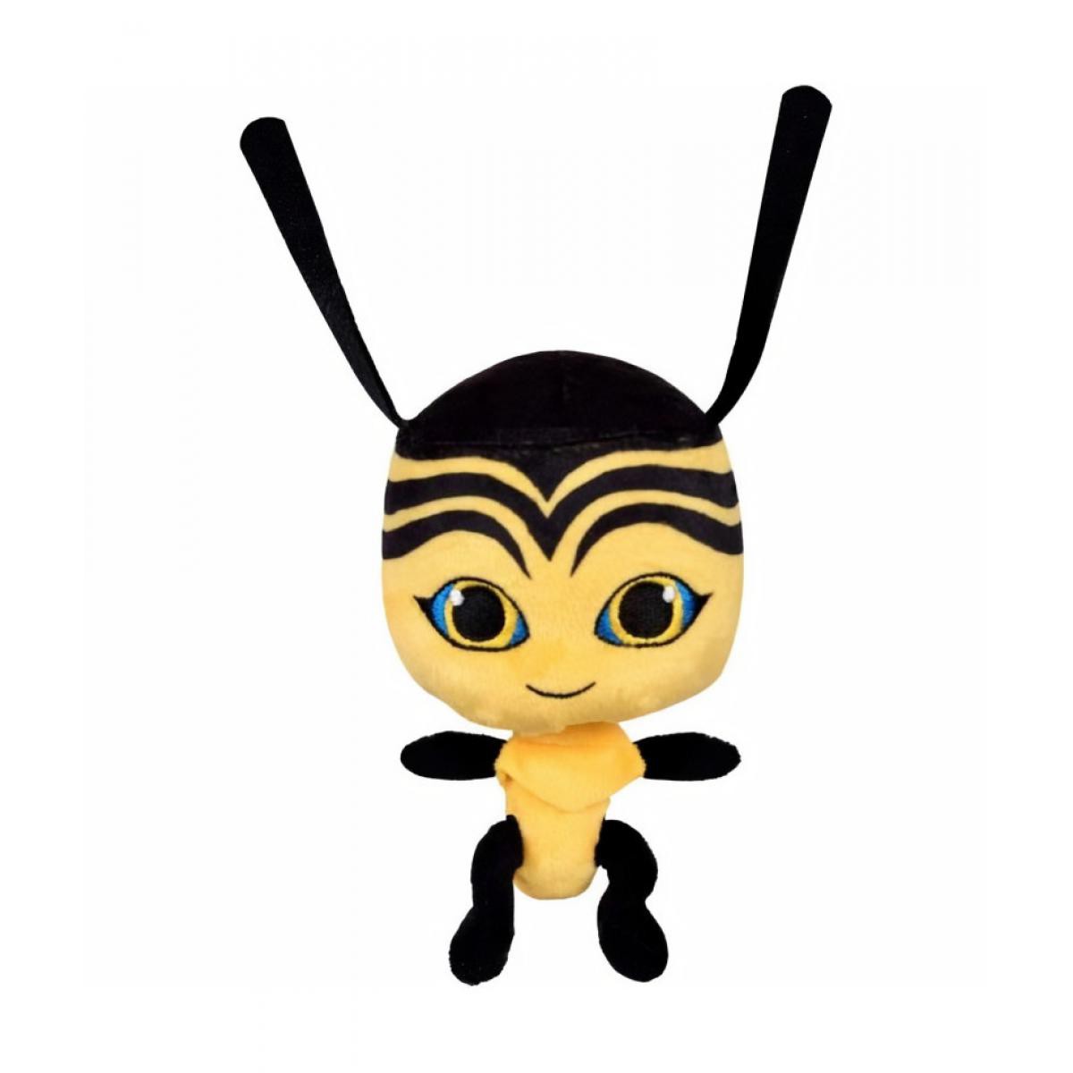 BANDAI - BANDAI Miraculous Ladybug - Peluche 15 cm : Pollen - Héros et personnages