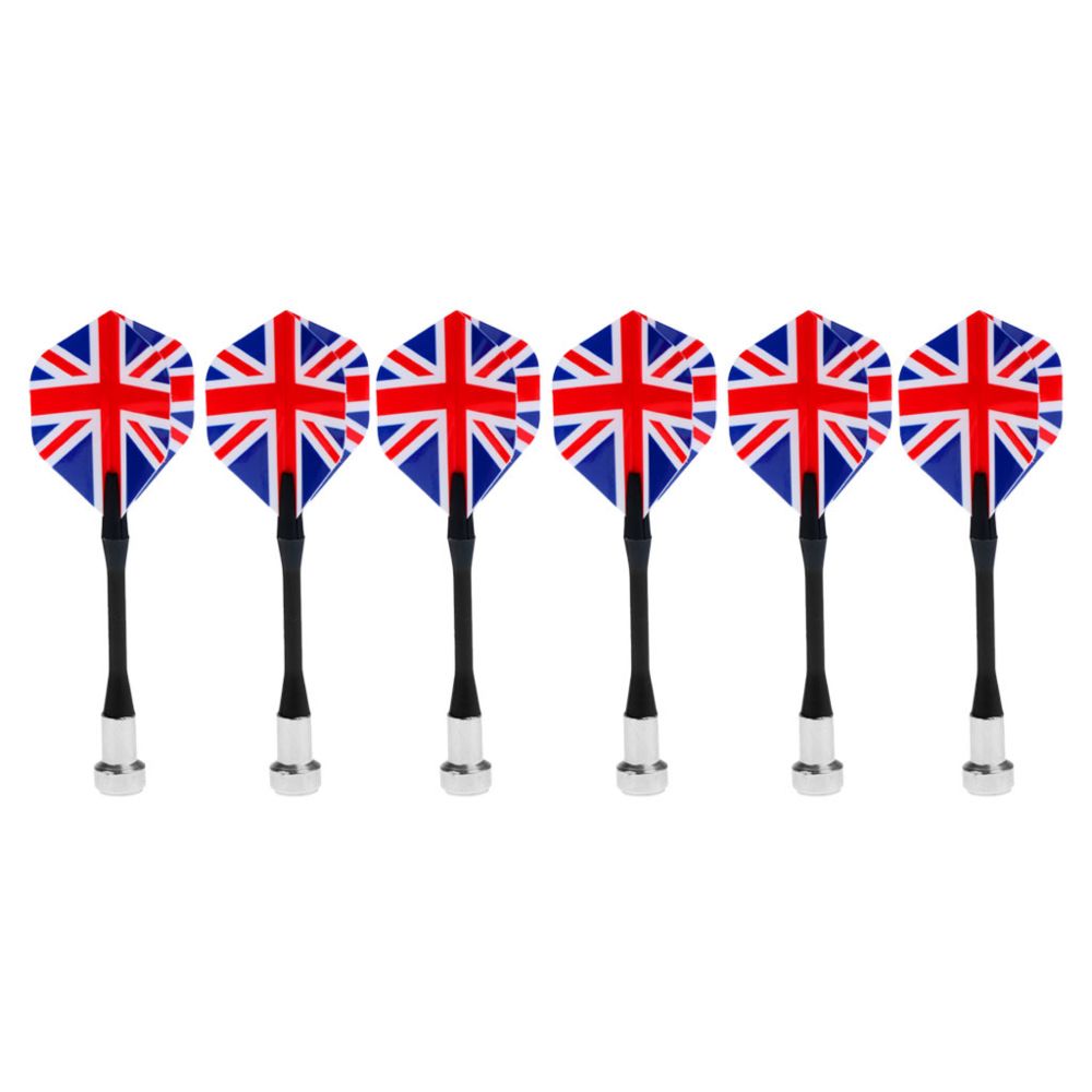 marque generique - Fléchettes magnétiques de 6 pièces pour l'aimant fléchettes dart board uk drapeau national - Fléchettes