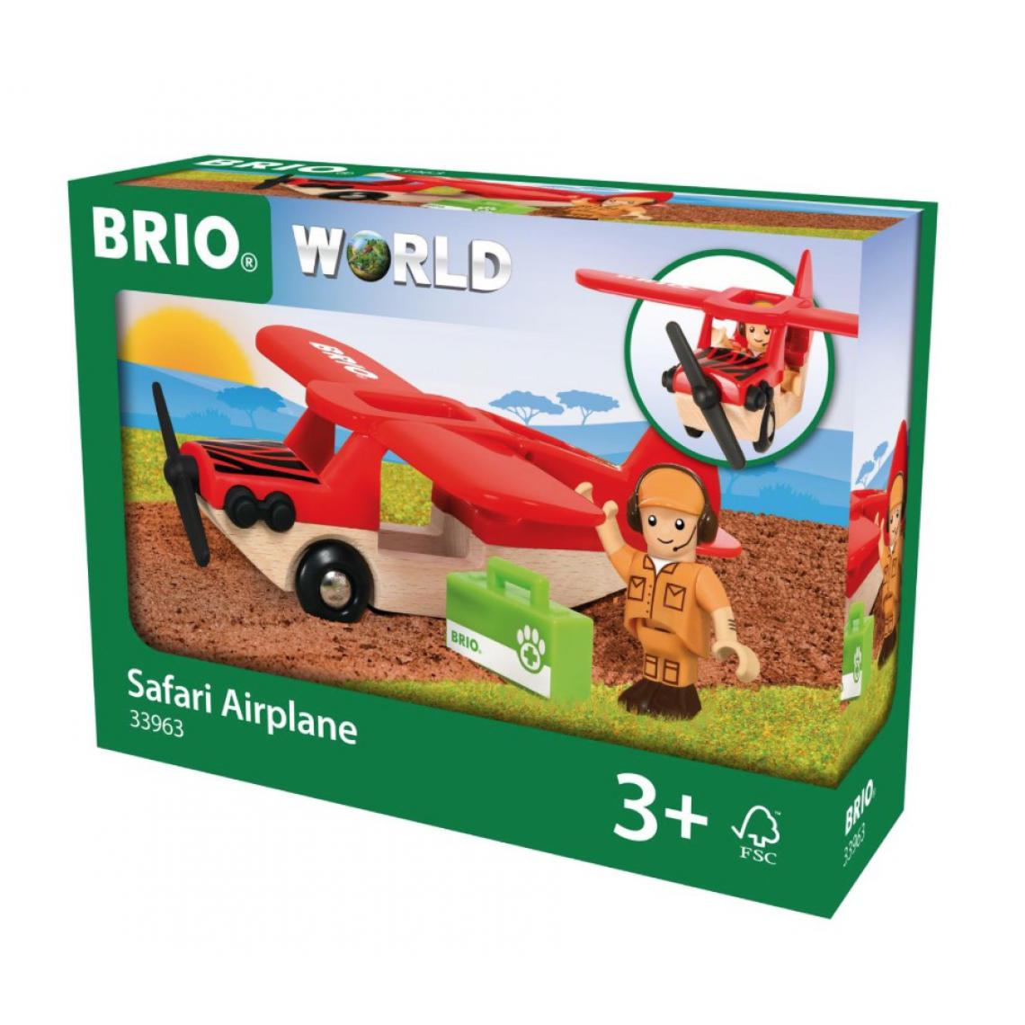 BRIO - Brio 33963 Avion Safari - Voitures