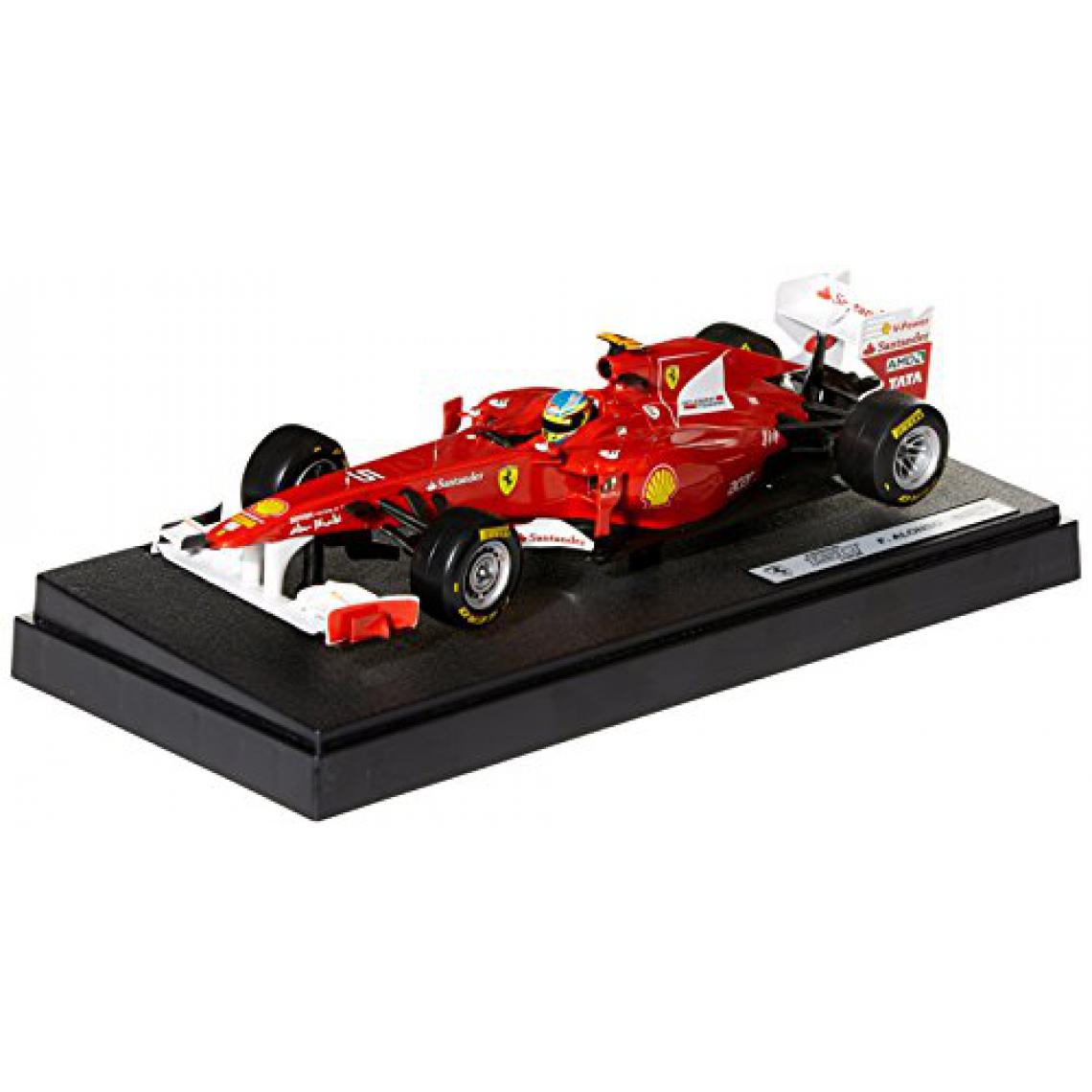 Hot Wheels - Hot Wheels W1073 Ferrari 150 Italia F2011 Fernando Alonso 1/18 Maquette de voiture miniature par Hotwheels - Accessoires maquettes