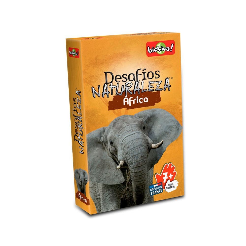 marque generique - BIOVIVA - Asmodee - Jeu de Cartes - Défis Nature Africa (ade0des07es) - Jeux de cartes