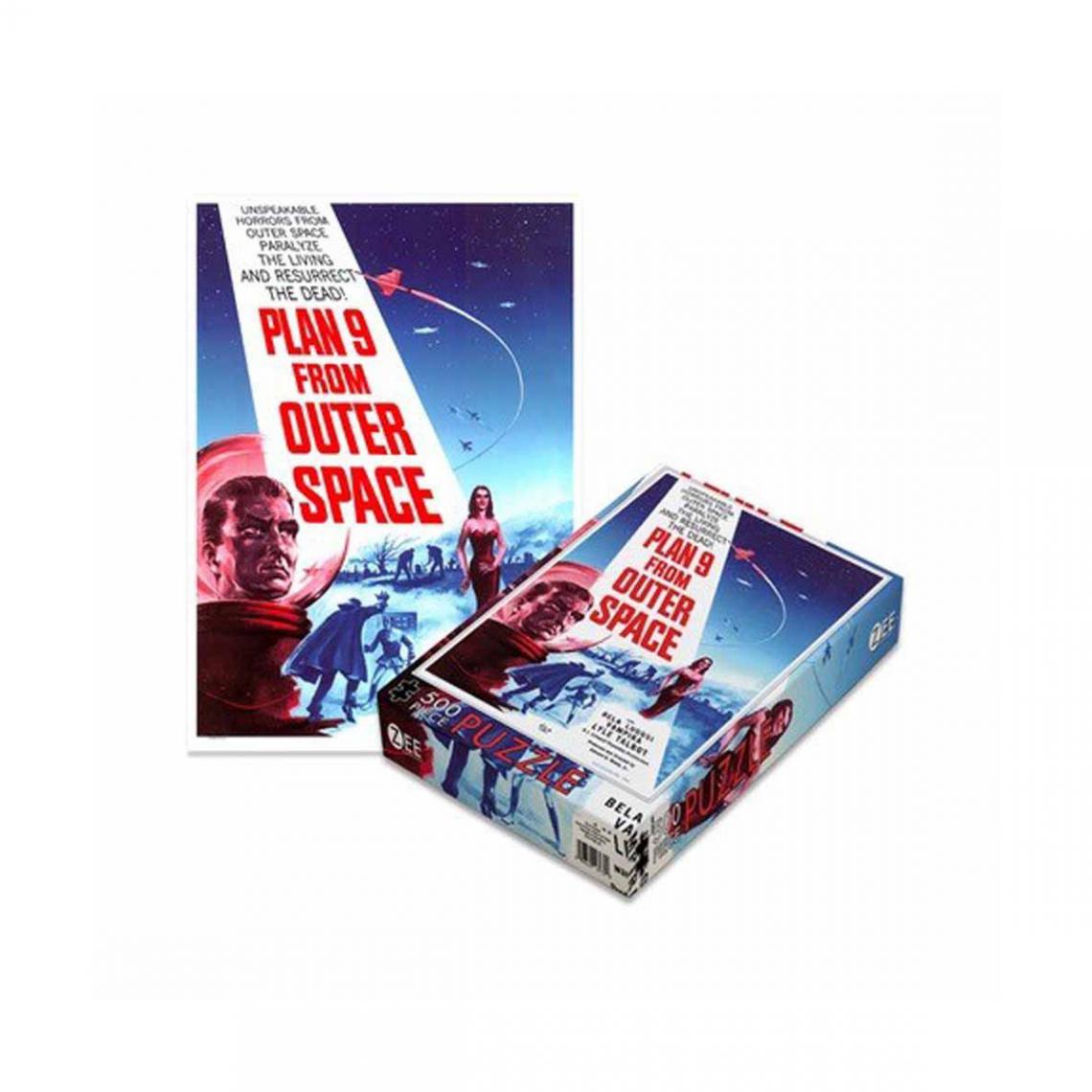 Phd Merchandise - Plan 9 from Outer Space - Puzzle From Outer Space - Puzzles 3D