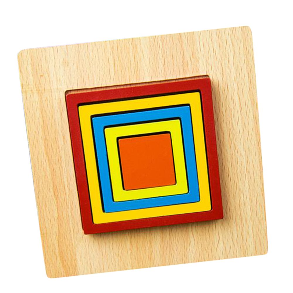 marque generique - Jigsaw Puzzle Enfants Enfants Jouets éducatifs Préscolaire Carré - Jeux d'éveil