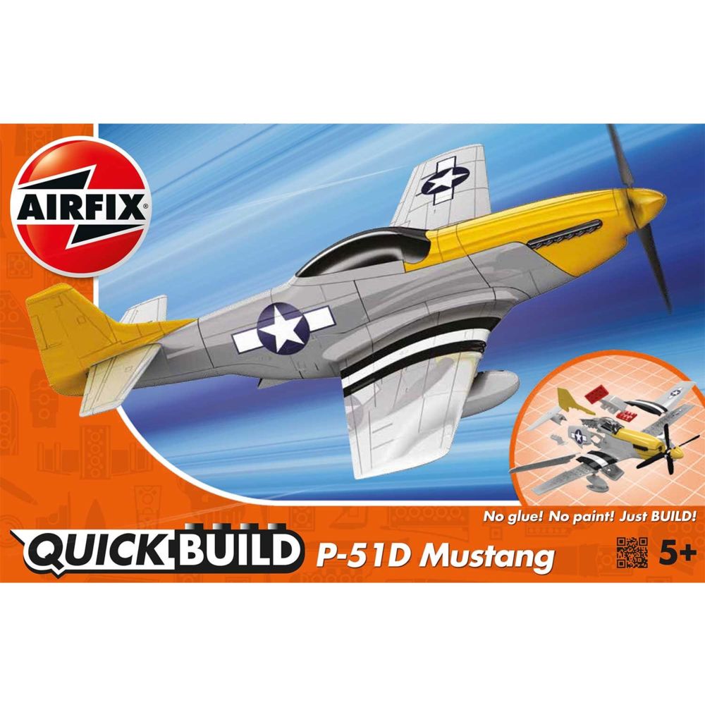Airfix - Maquette avion : Quick Build : Mustang P-51D - Avions