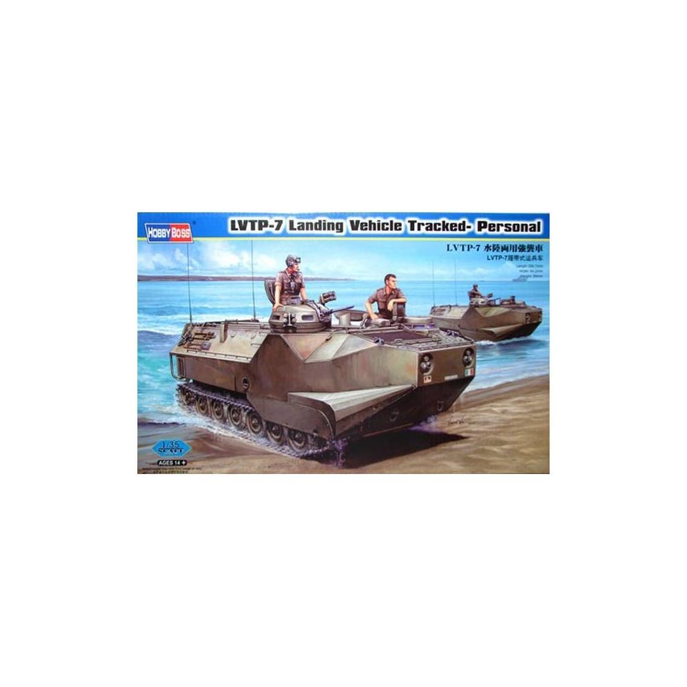 Hobby Boss - Maquette Véhicule Lvtp-7 Landing Vehicle Tracked-personal - Chars
