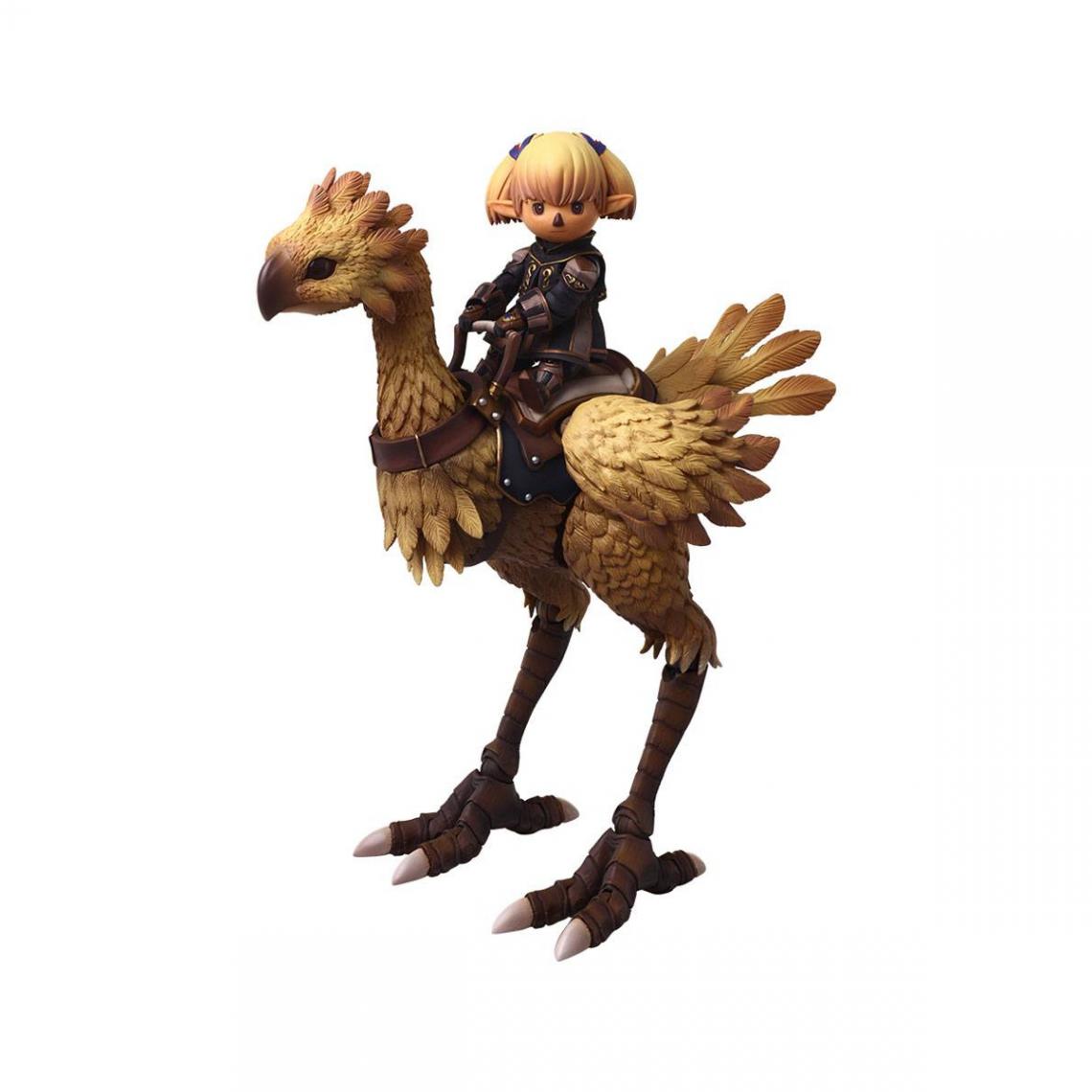 Square Enix - Final Fantasy XI Figurines Bring Arts Shantotto & Chocobo 8 - 18 cm - Mangas