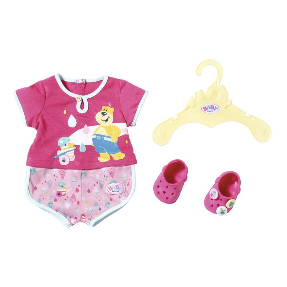 Zapf Creation - Zapf Creation 827437 Pyjama de bain avec chaussures pour poupée BABY born de 43 cm - Maisons de poupées