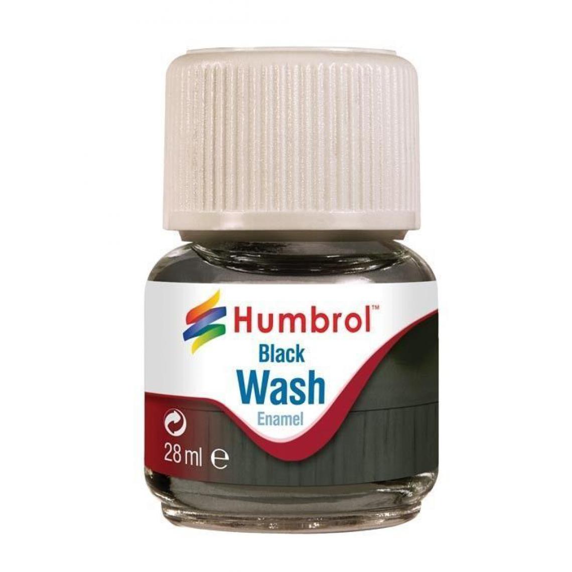 Humbrol - Humbrol Enamel Wash Black 28 ml - Humbrol - Accessoires et pièces