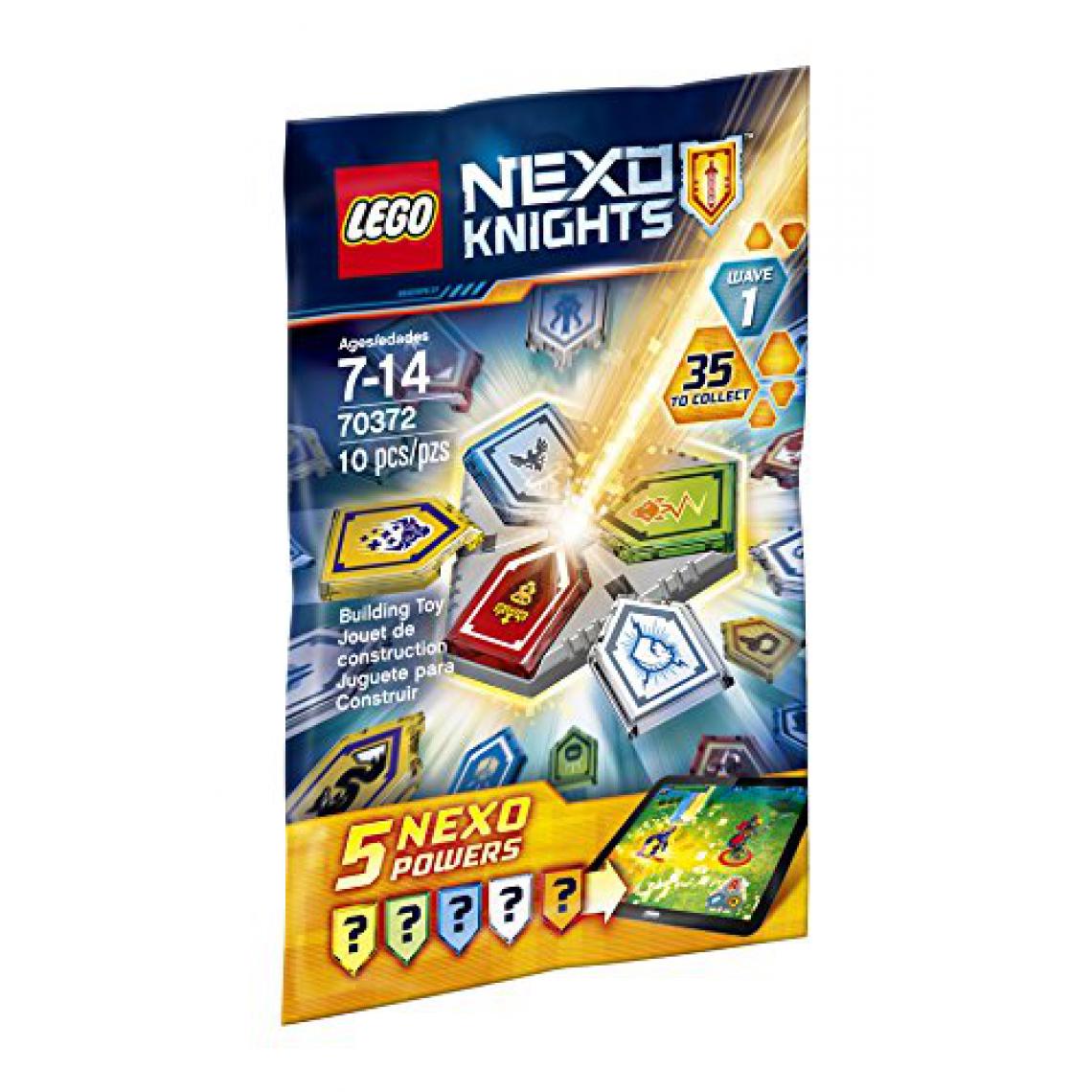 Lego - LEgO Nexo Knights combo NEXO Powers Wave 1 70372 Kit de construction (10 pièces) - Briques et blocs