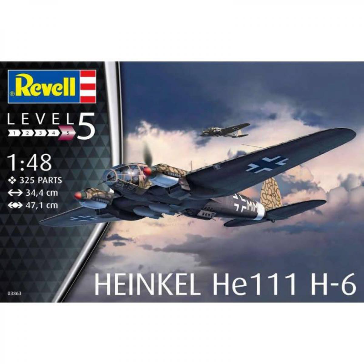 Revell - Maquette Avion Heinkel He111 H-6 - Avions
