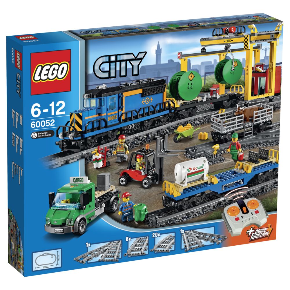 Lego - LEGO® City - Le train de marchandises - 60052 - Briques Lego