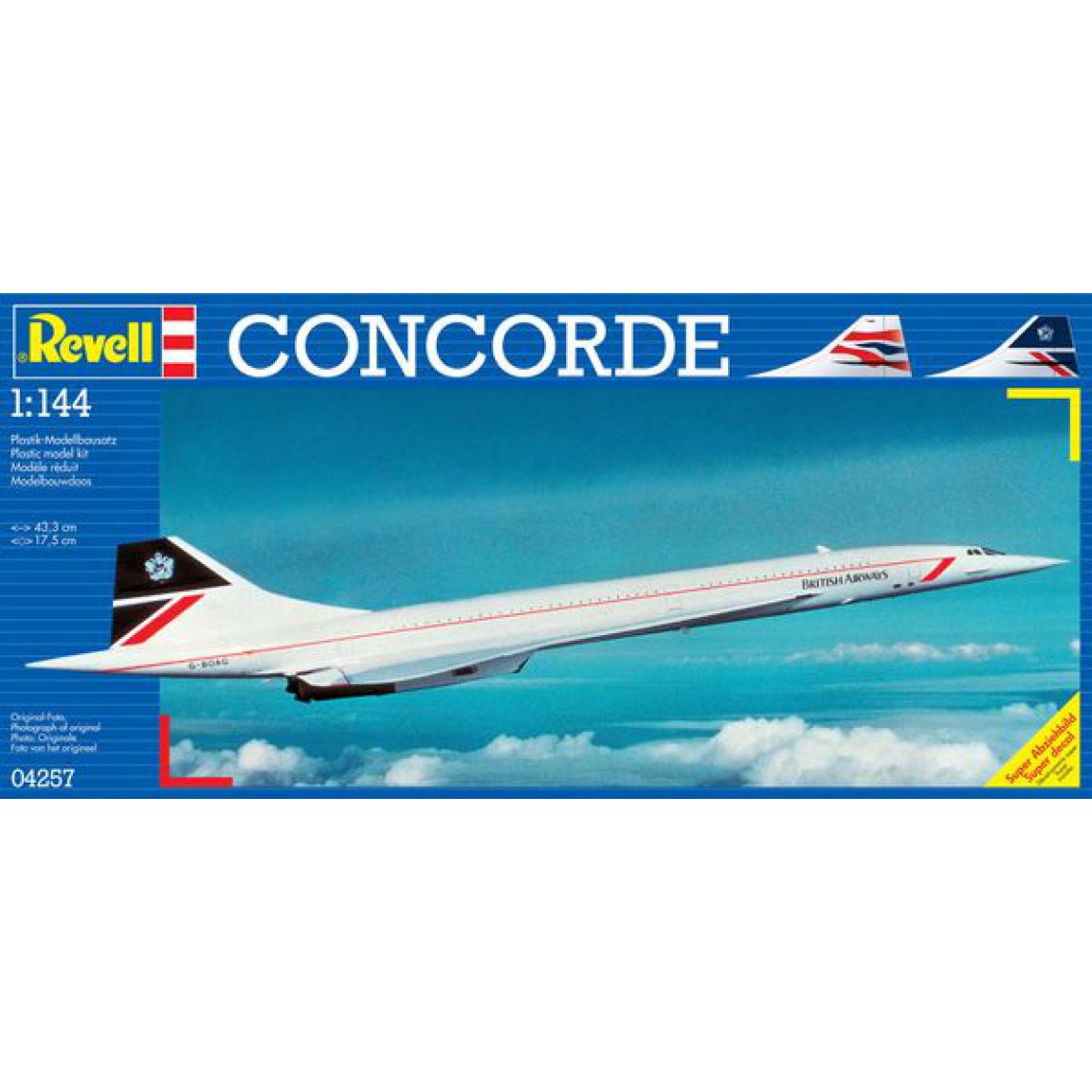 Revell - Concorde "British Airways - 1:144e - Revell - Accessoires et pièces