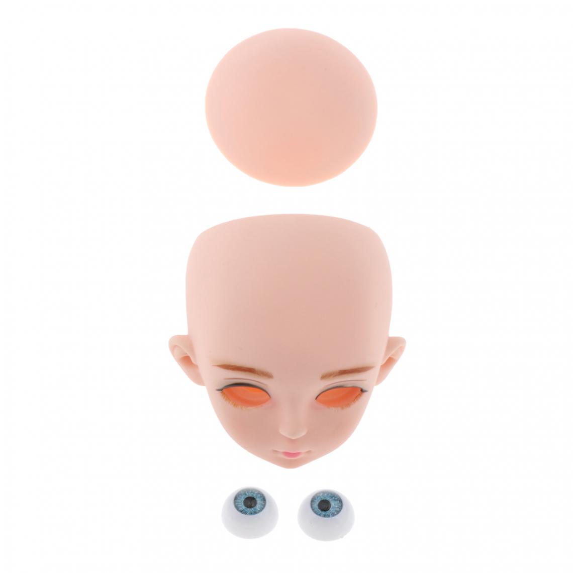 marque generique - Poupée BJD 1/3 balle articulée fille poupées visage yeux robe maquillage Style4 - Maisons de poupées
